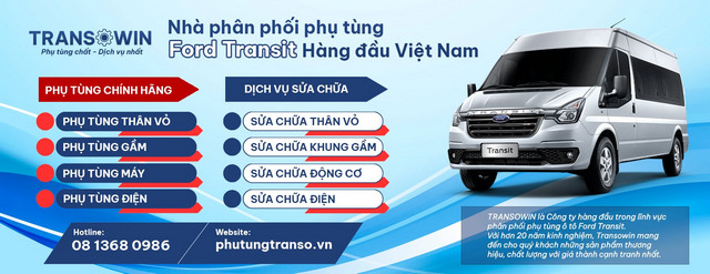 Gara sửa ô tô Ford Transit Hà Nội – Phụ tùng chính hãng