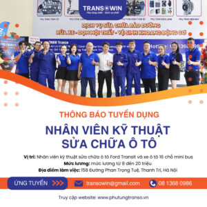 tuyển dụng transo