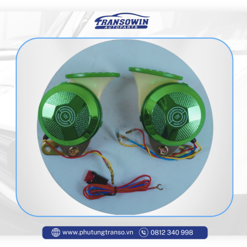 Còi ngân 3 tiếng xanh 12V SJ300 CH - Hình ảnh 4