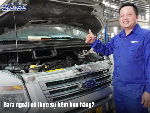 Gara ngoài có thực sự kém hơn hãng?